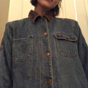 Denim Flannel Lined Jacket